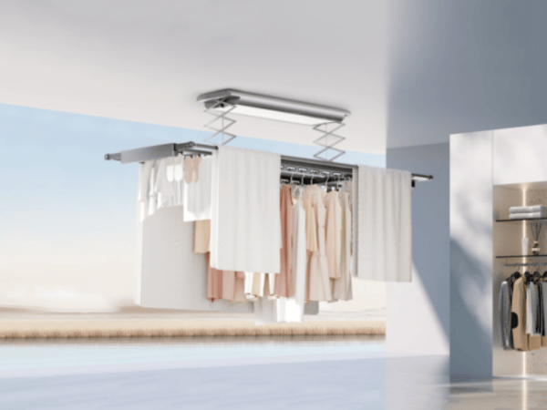 衣体验——衣被同晒才是真爱智能晾衣架：盼盼重新定义晾(图1)