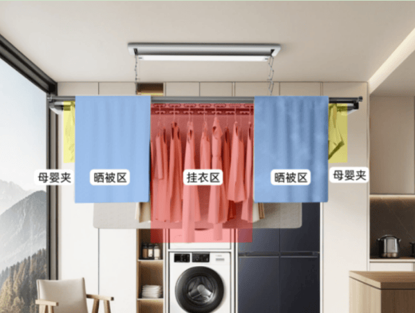 衣体验——衣被同晒才是真爱智能晾衣架:盼盼重新定义晾(图3) 衣体验——衣被同晒才是真爱智能晾衣架:盼盼重新定义晾(图3)